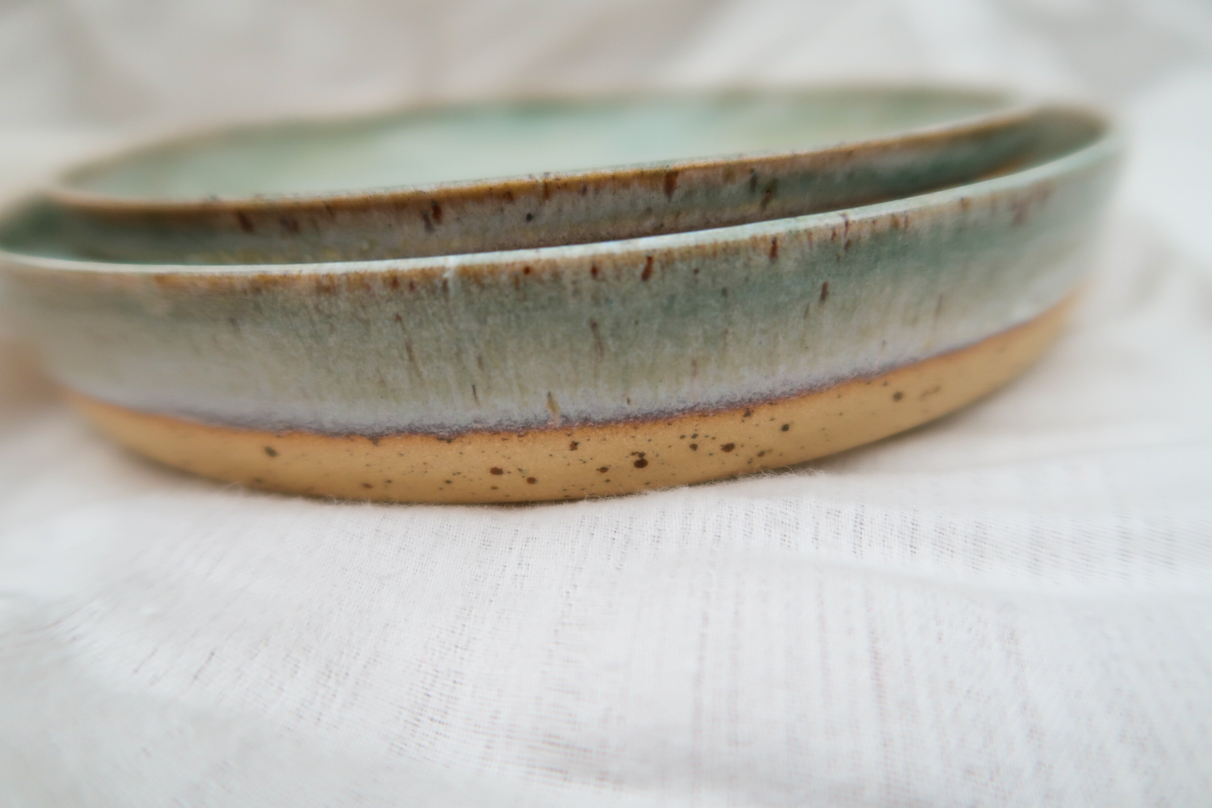 Aperopotje medium blauwgroen mélange