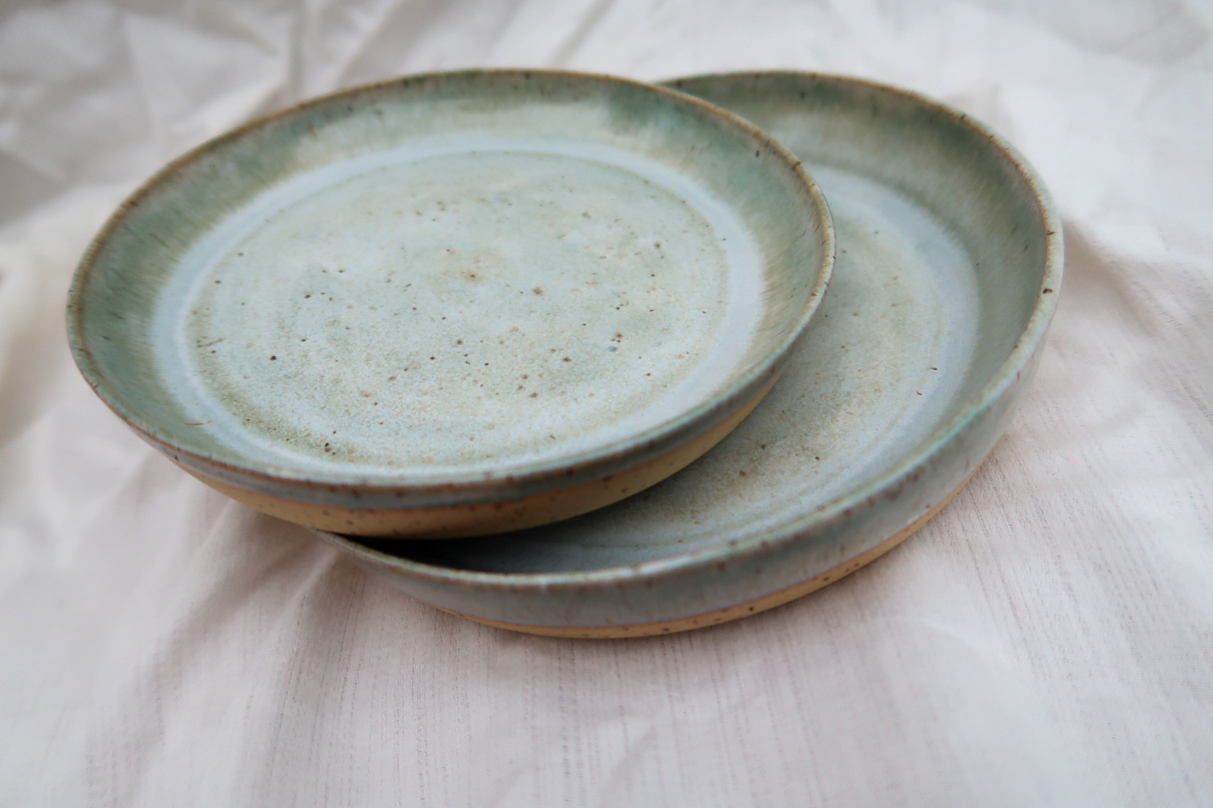 Aperopot groot blauwgroen mélange