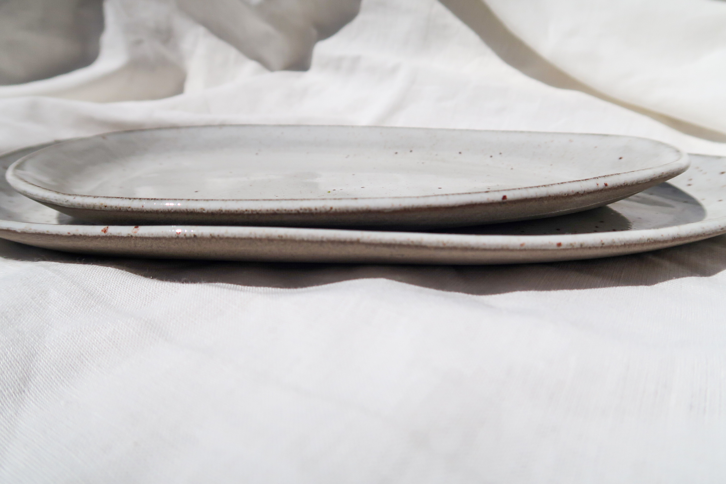 Duo schalen grey white