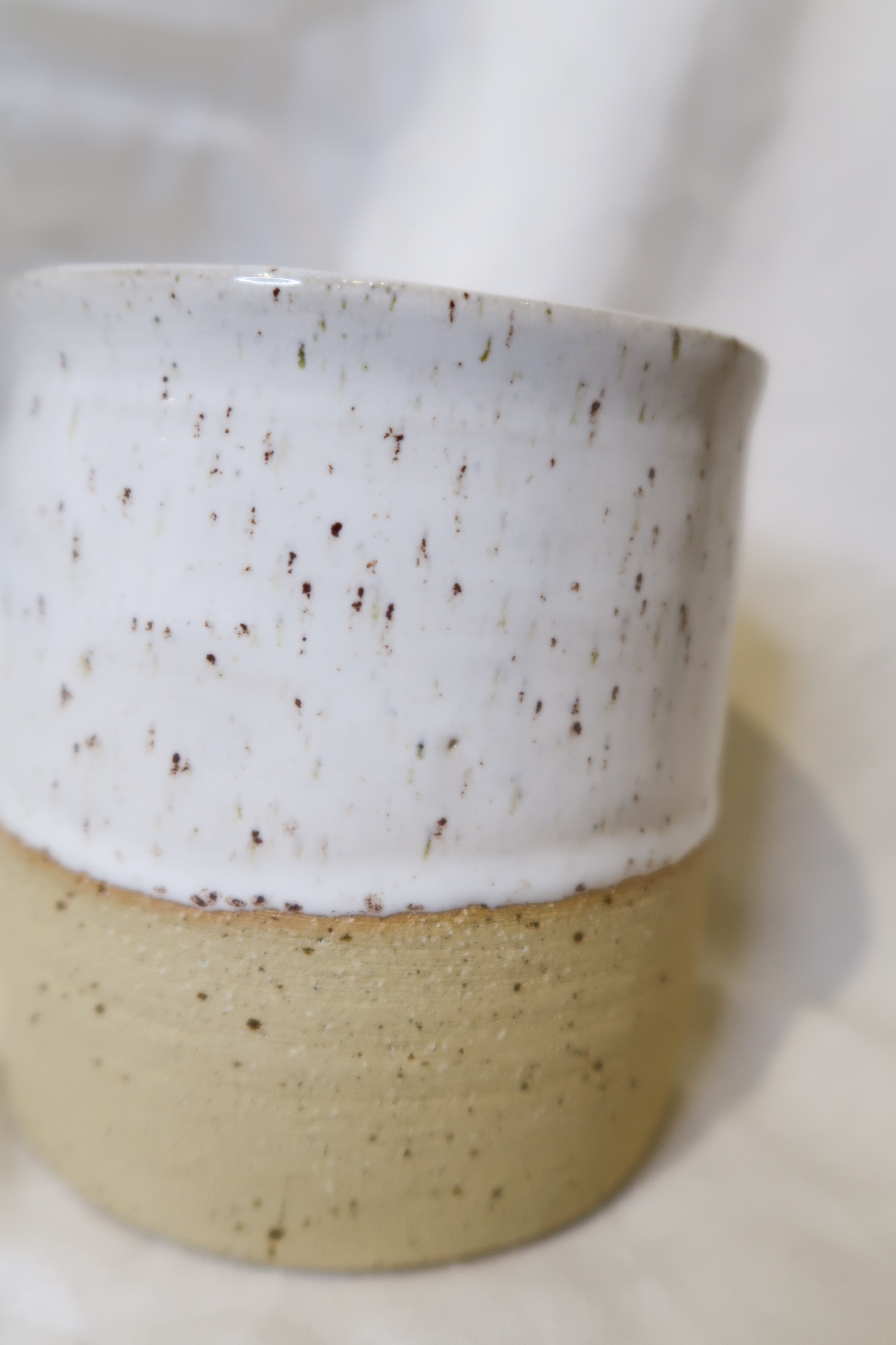 Bloempot 'frosty snow'