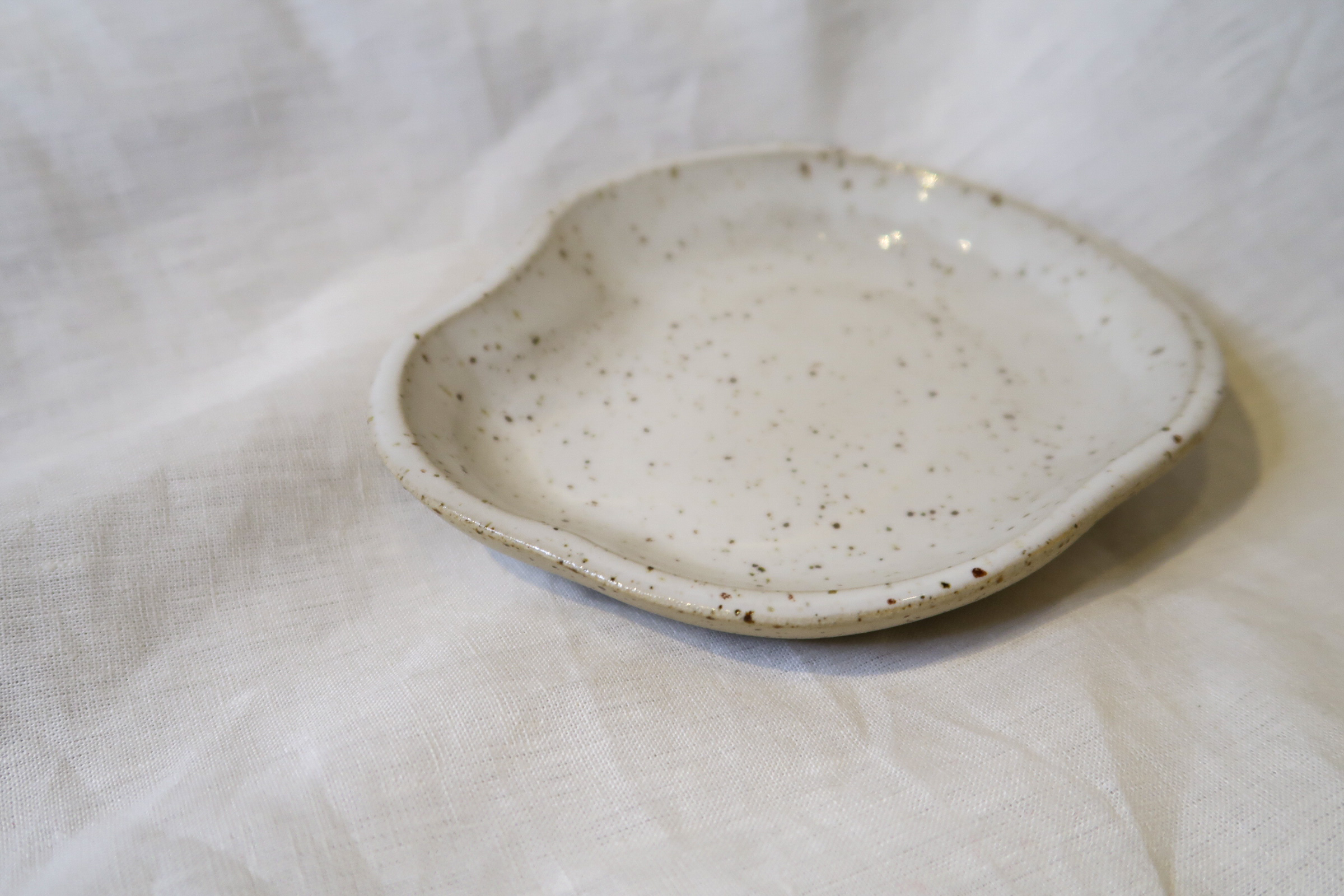 organisch schaaltje 'frosty snow'