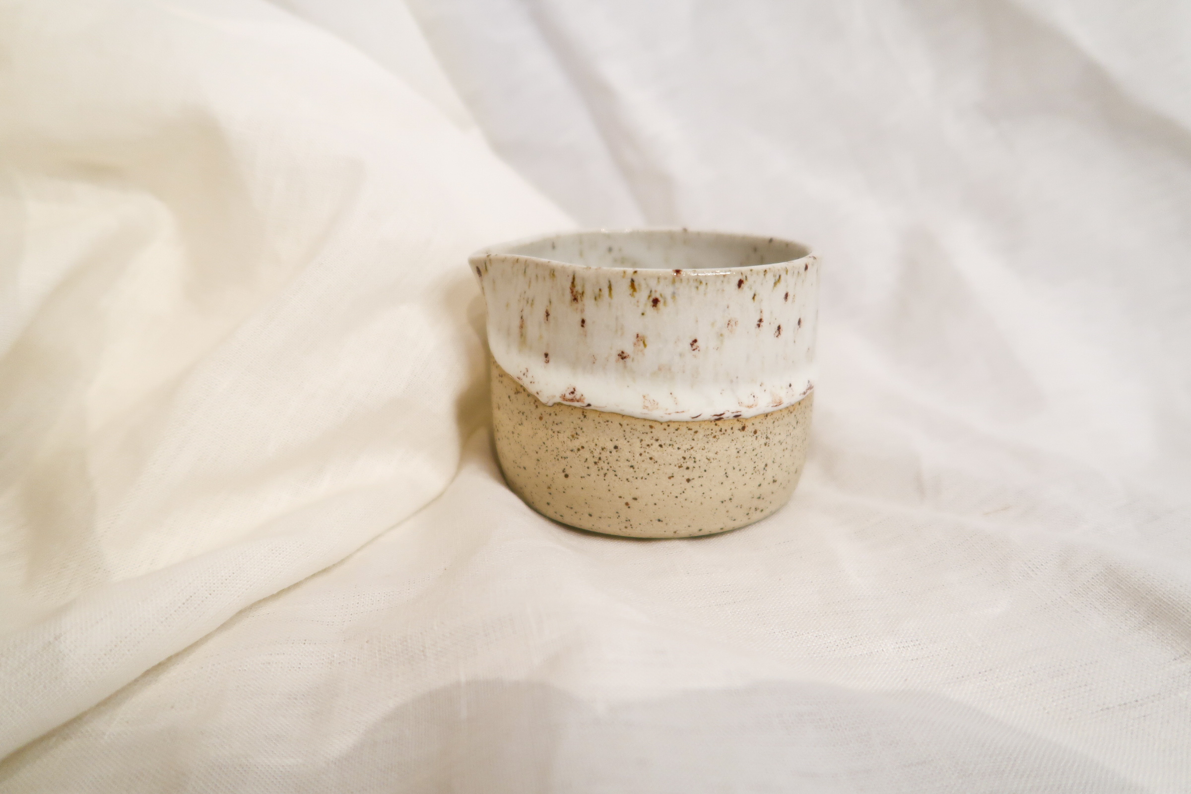 Melkkannetje frosty snow