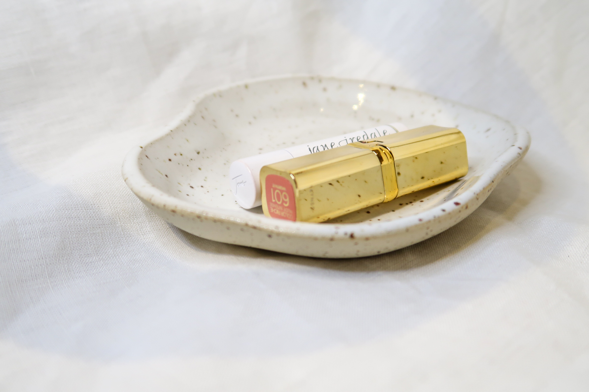 organisch schaaltje 'frosty snow'