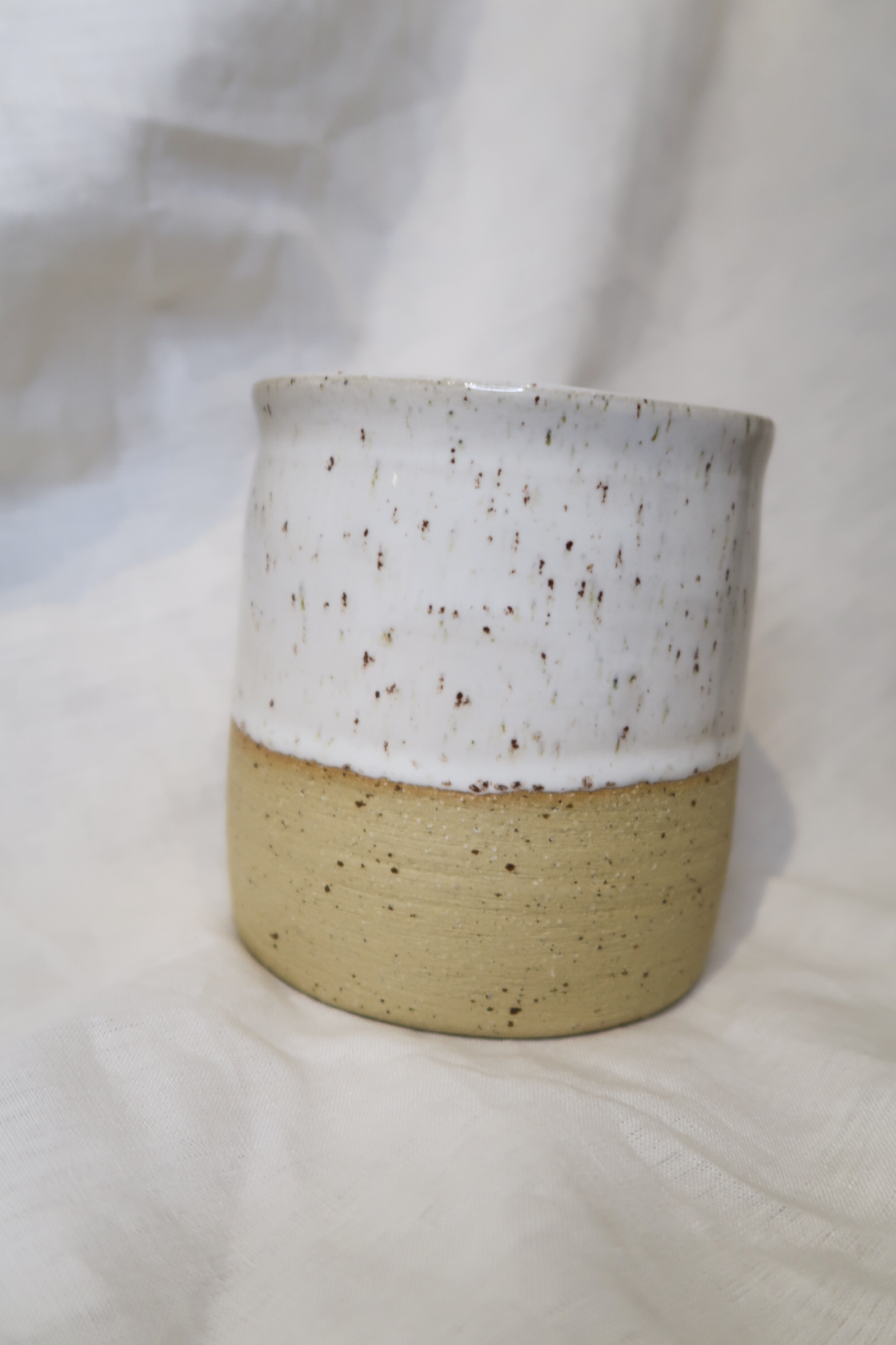 Bloempot 'frosty snow'