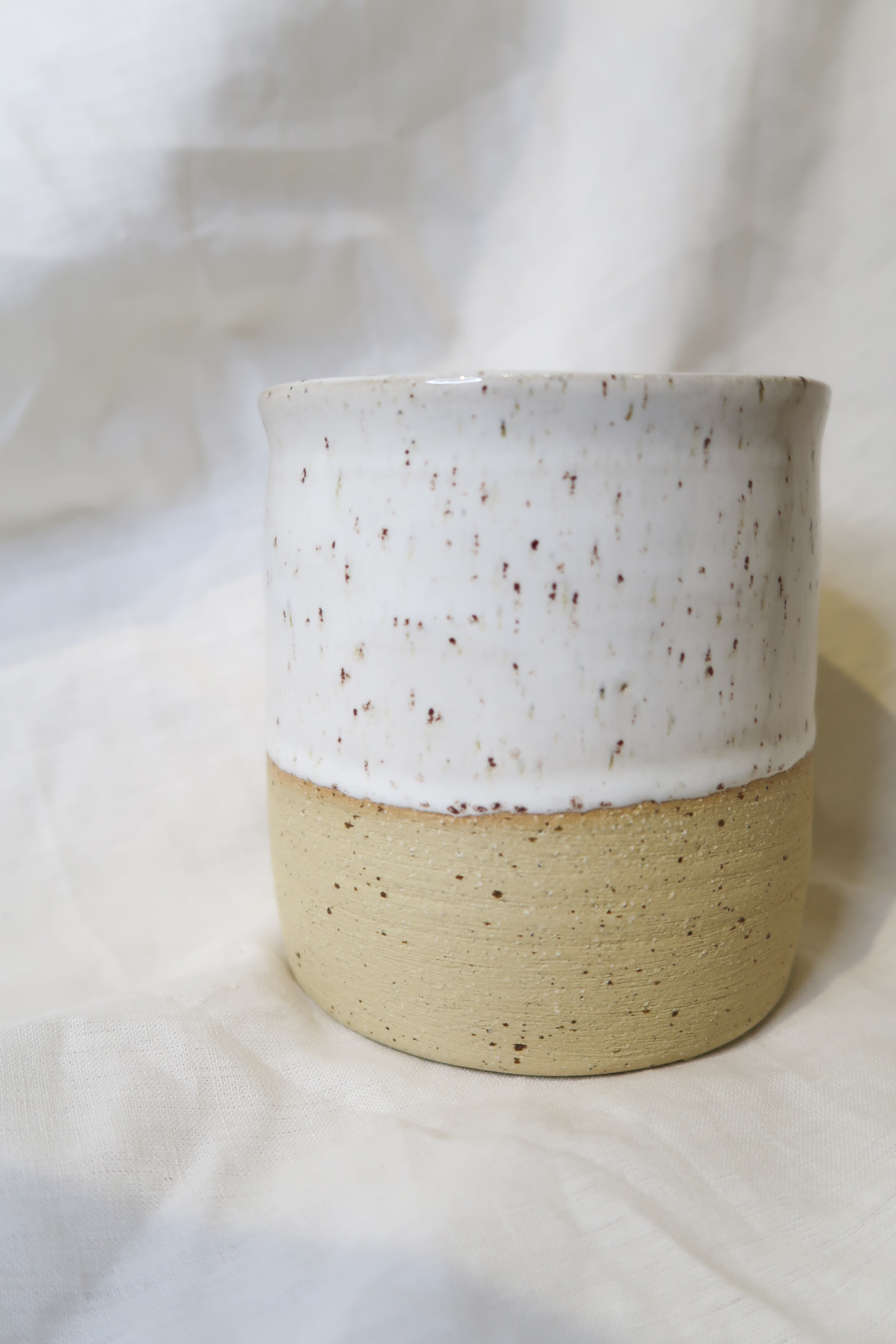 Bloempot 'frosty snow'