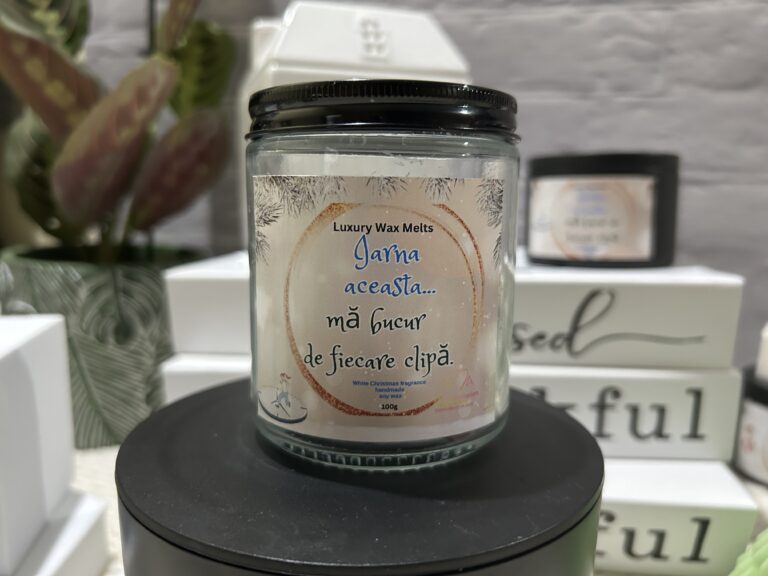 WAX MELTS Gingerbread -100 g- Recipient de sticlă