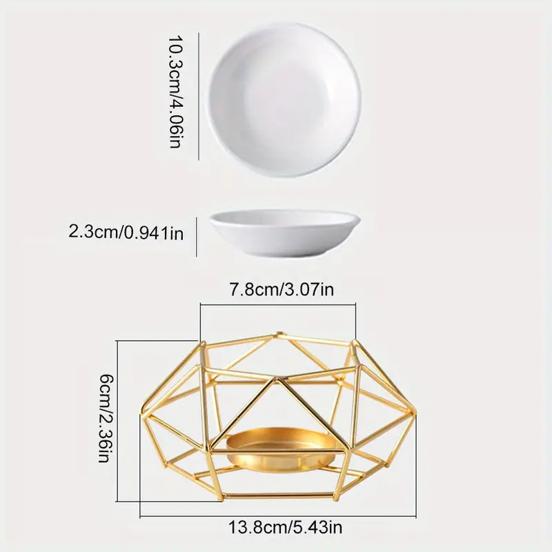 Aromatizor metal golden