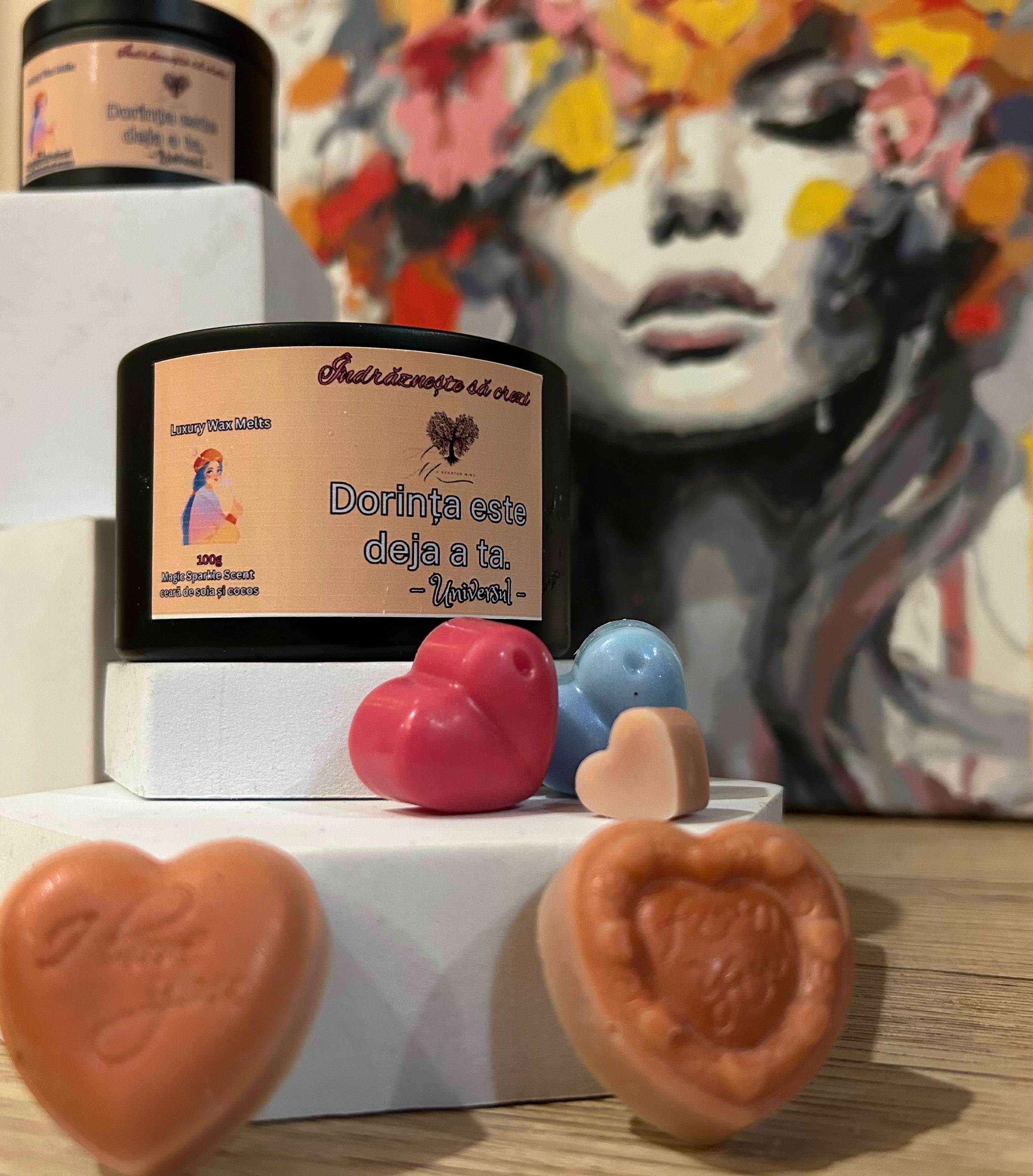 Luxury Wax Melts Magic Sparkle Scent-Dorința este deja a ta ( Universul) 