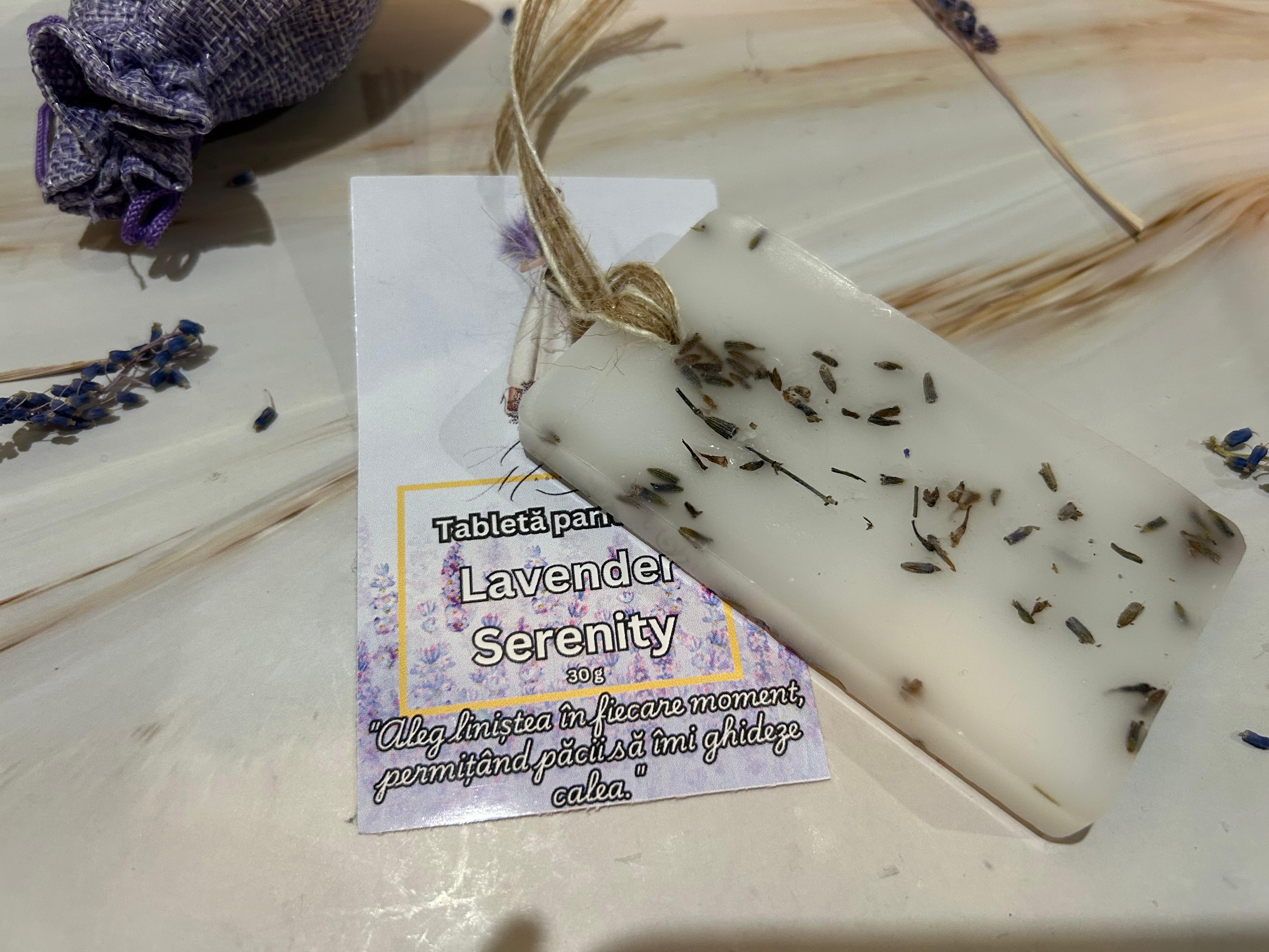 Tabletă parfumată Lavender Dreams - lavanda, patchouli,vanilie 30g