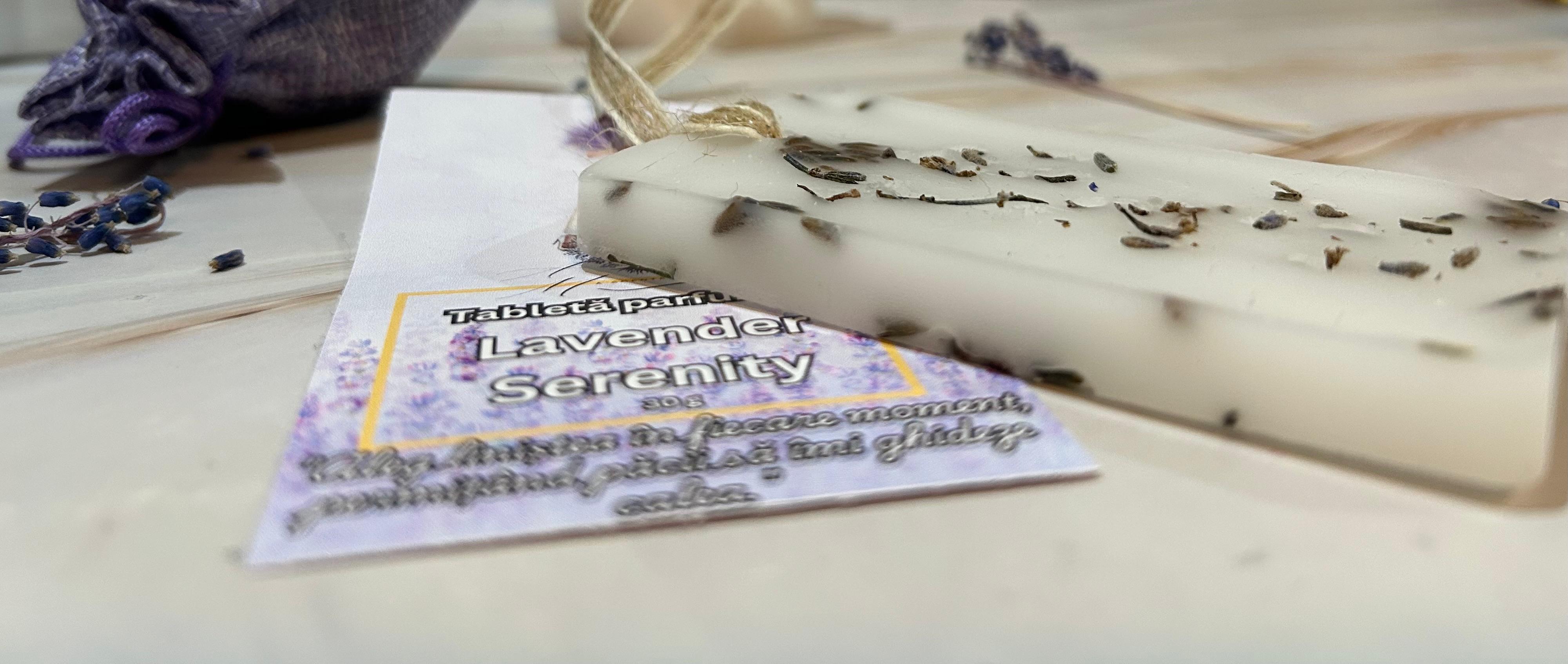 Tabletă parfumată Lavender Dreams - lavanda, patchouli,vanilie 30g