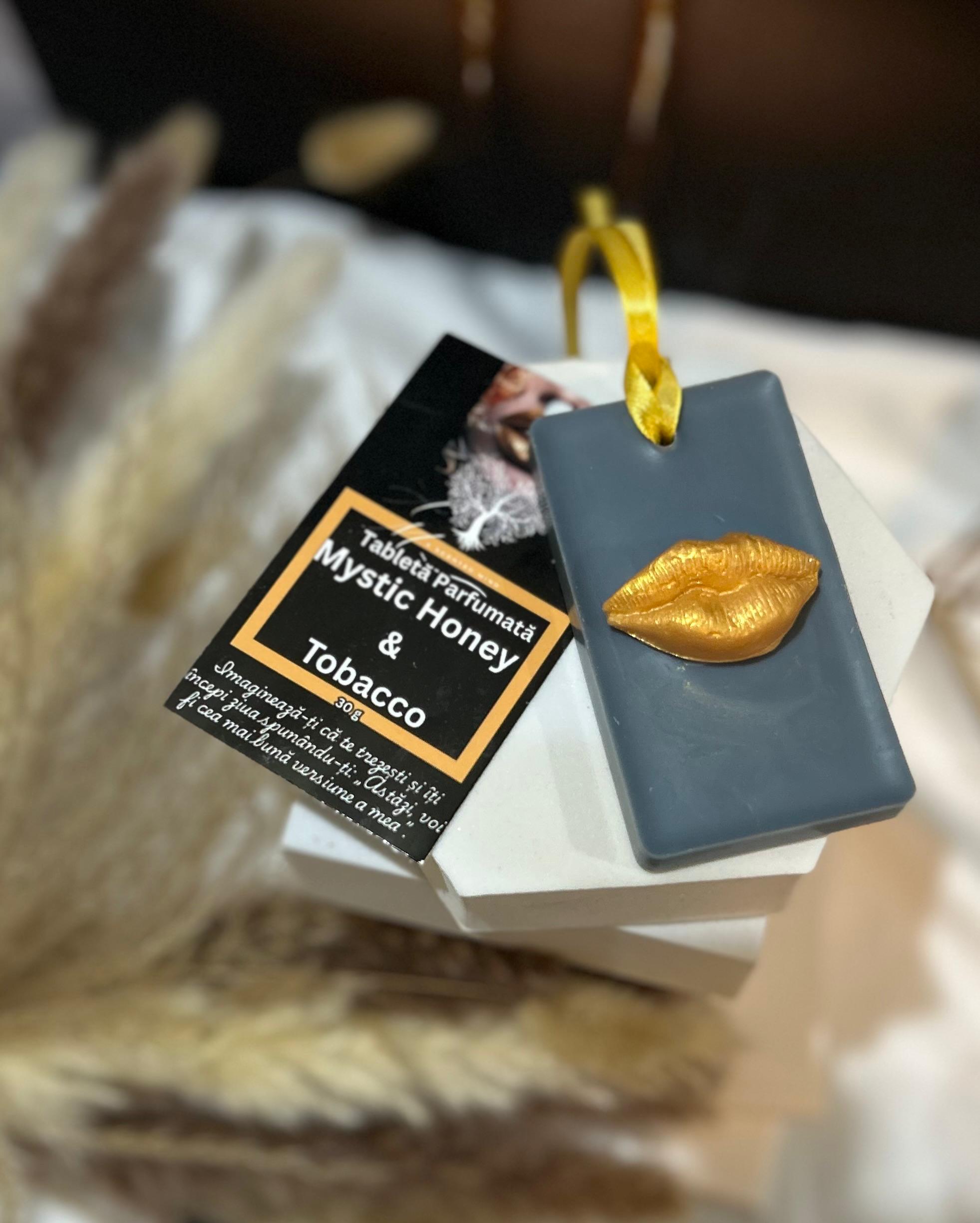 Tabletă parfumată Mystic Honey & Tobacco - miere, tutun, ambră 40 g
