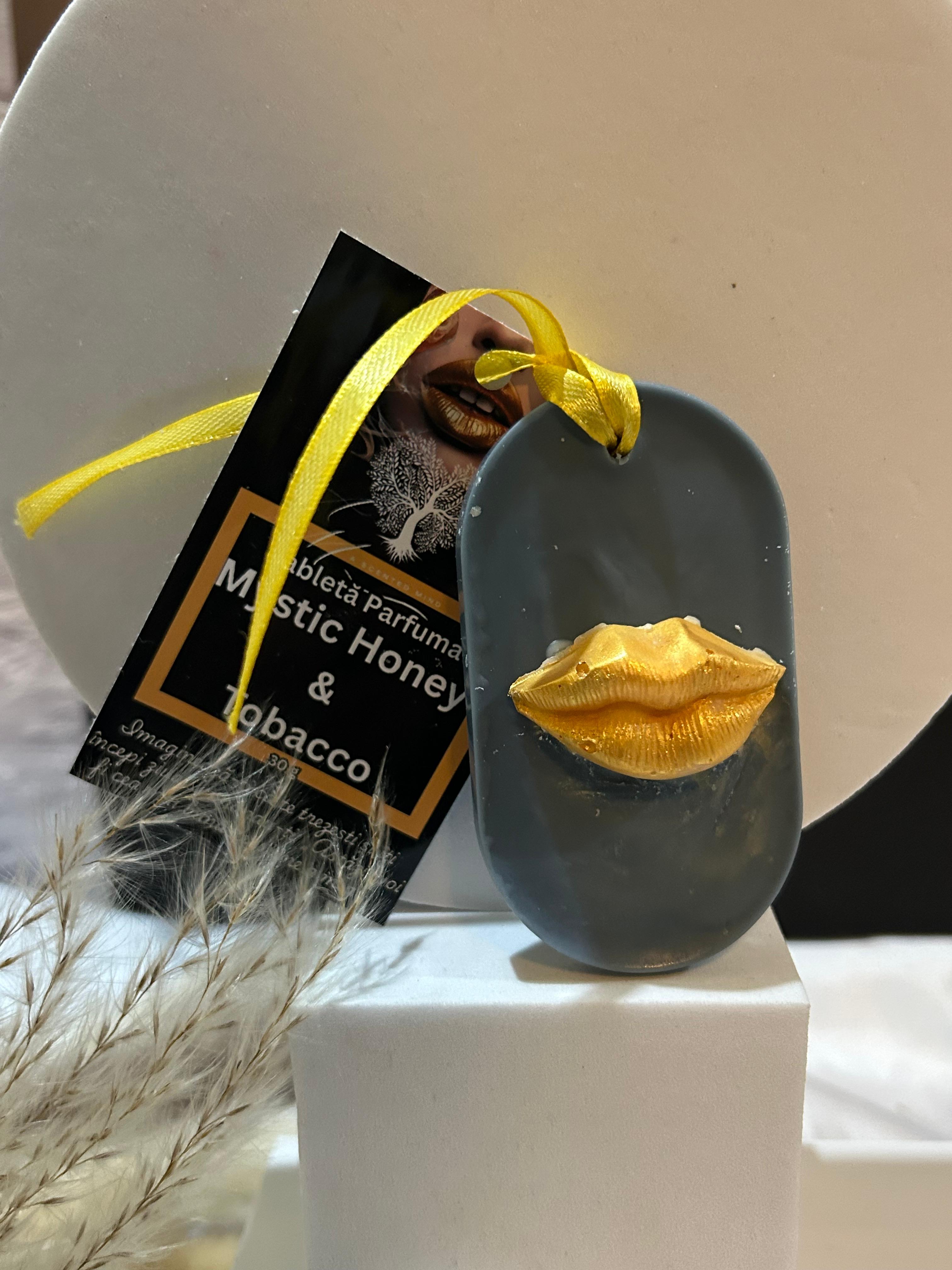 Tabletă parfumată Mystic Honey & Tobacco - miere, tutun, ambră 40 g