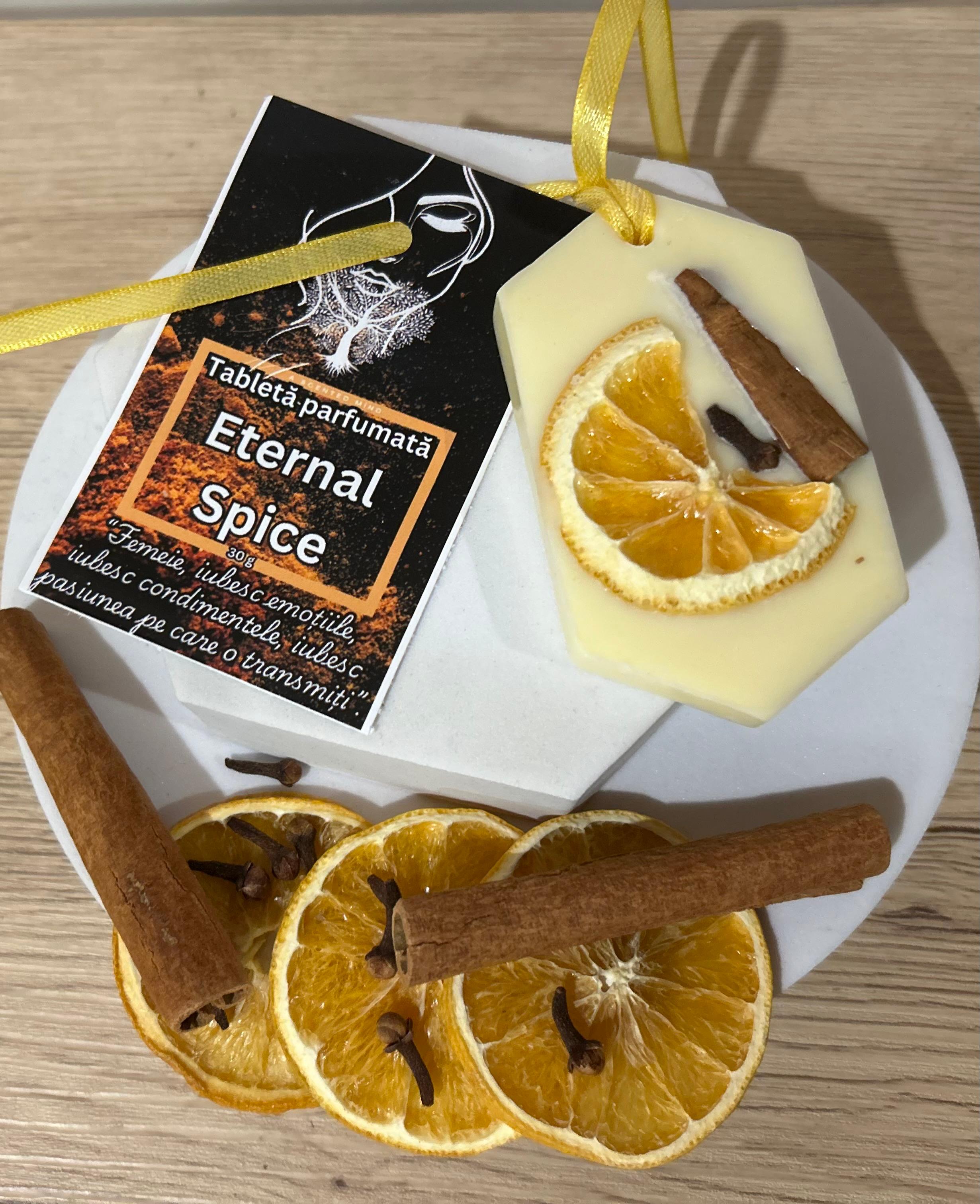 Tabletă parfumată Eternal Spice - portocală,scorțisoară,cuișoare 30 g