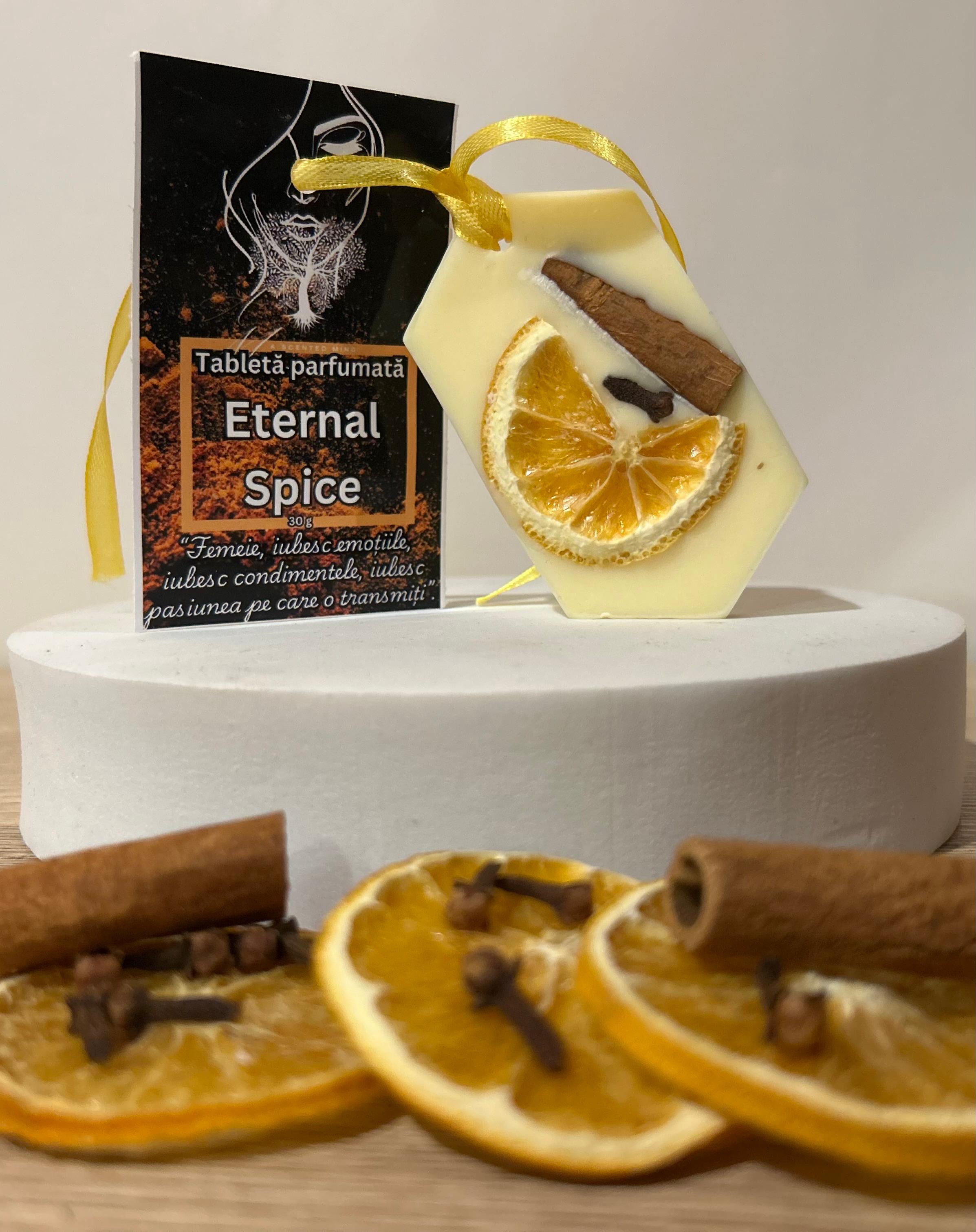 Tabletă parfumată Eternal Spice - portocală,scorțisoară,cuișoare 30 g