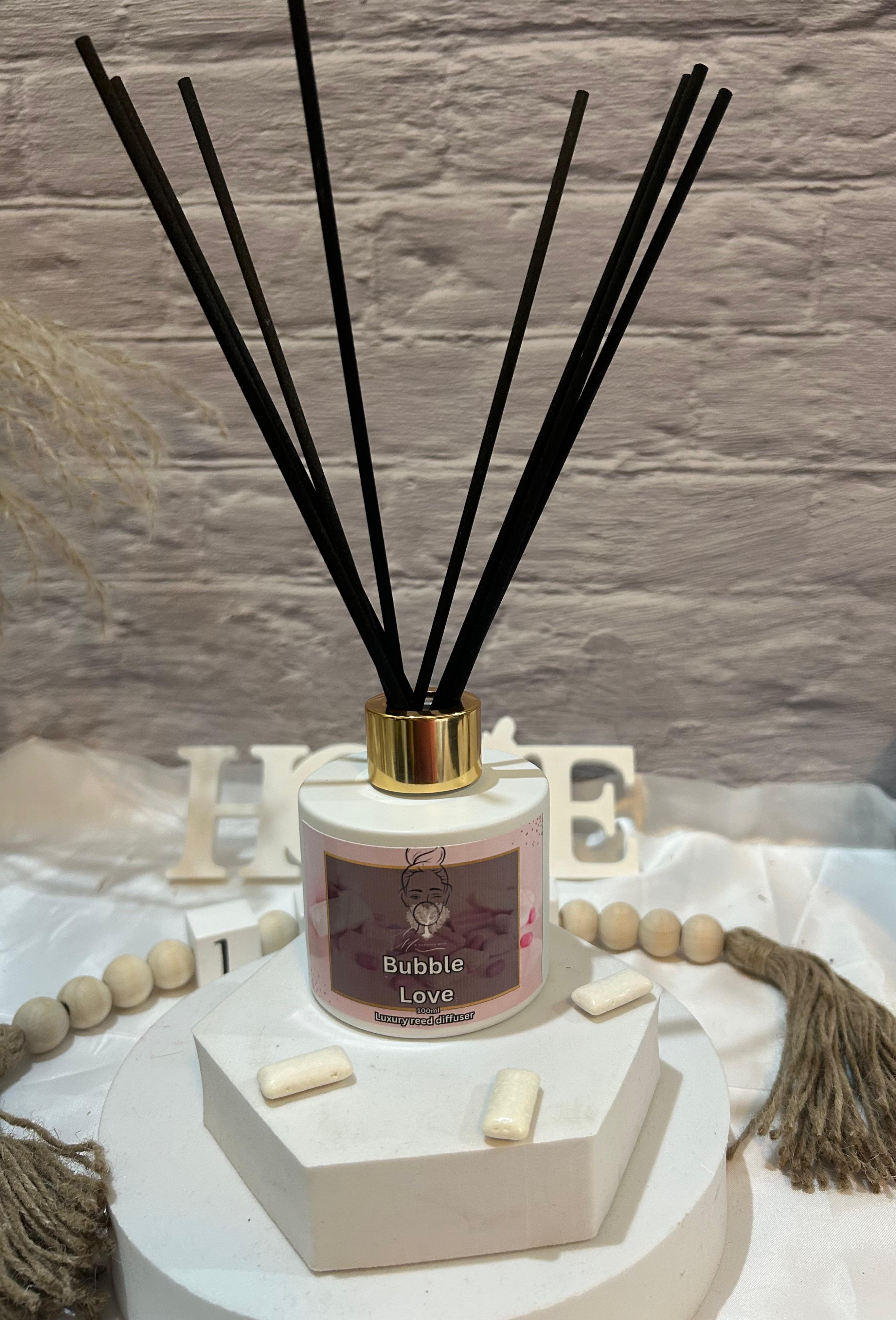 Odorizant de cameră cu bețișoare,Bubble Love, 100 ml