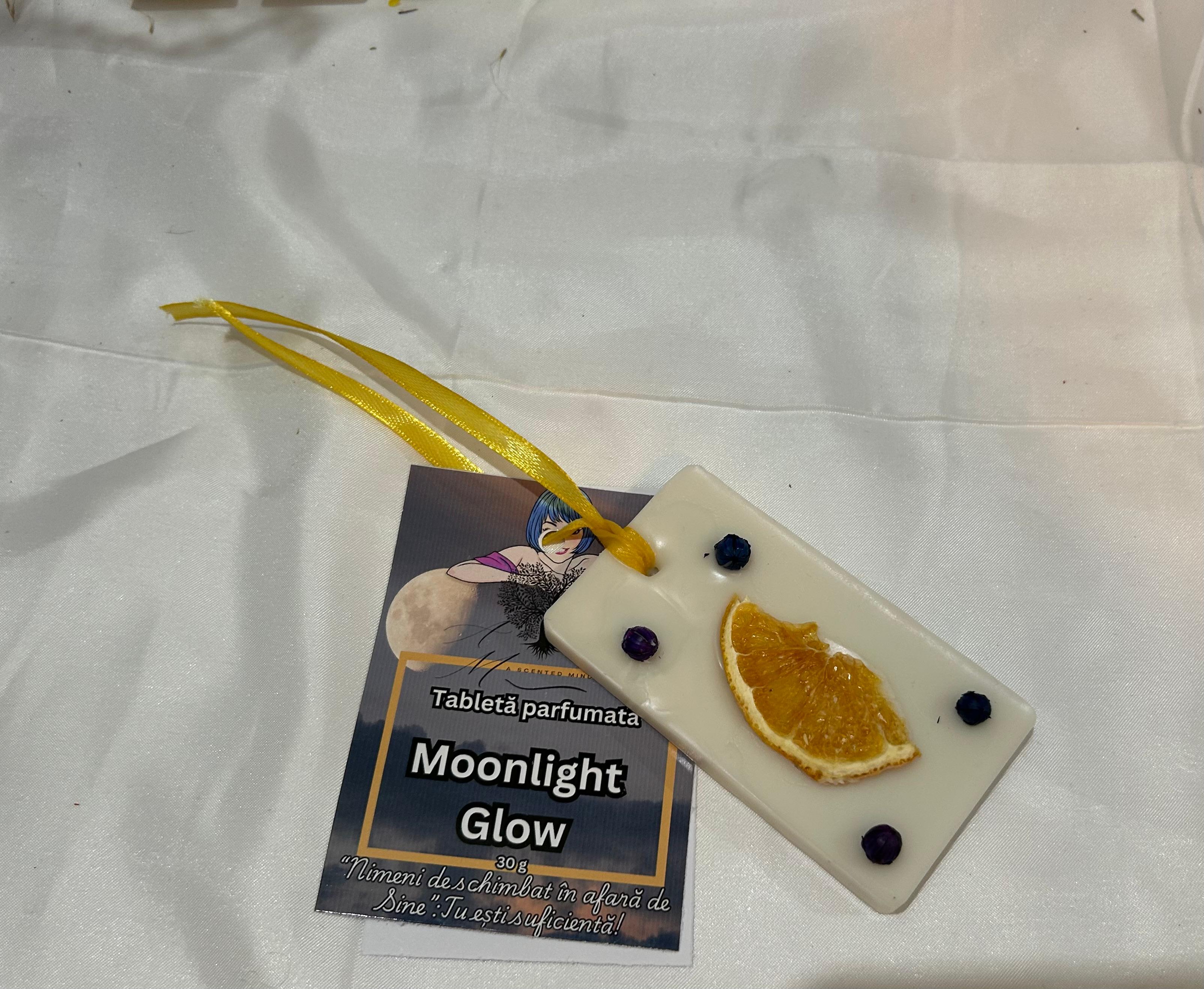Tabletă parfumată Moonlight Glow - citrice, iasomie, chihlimbar 30 g