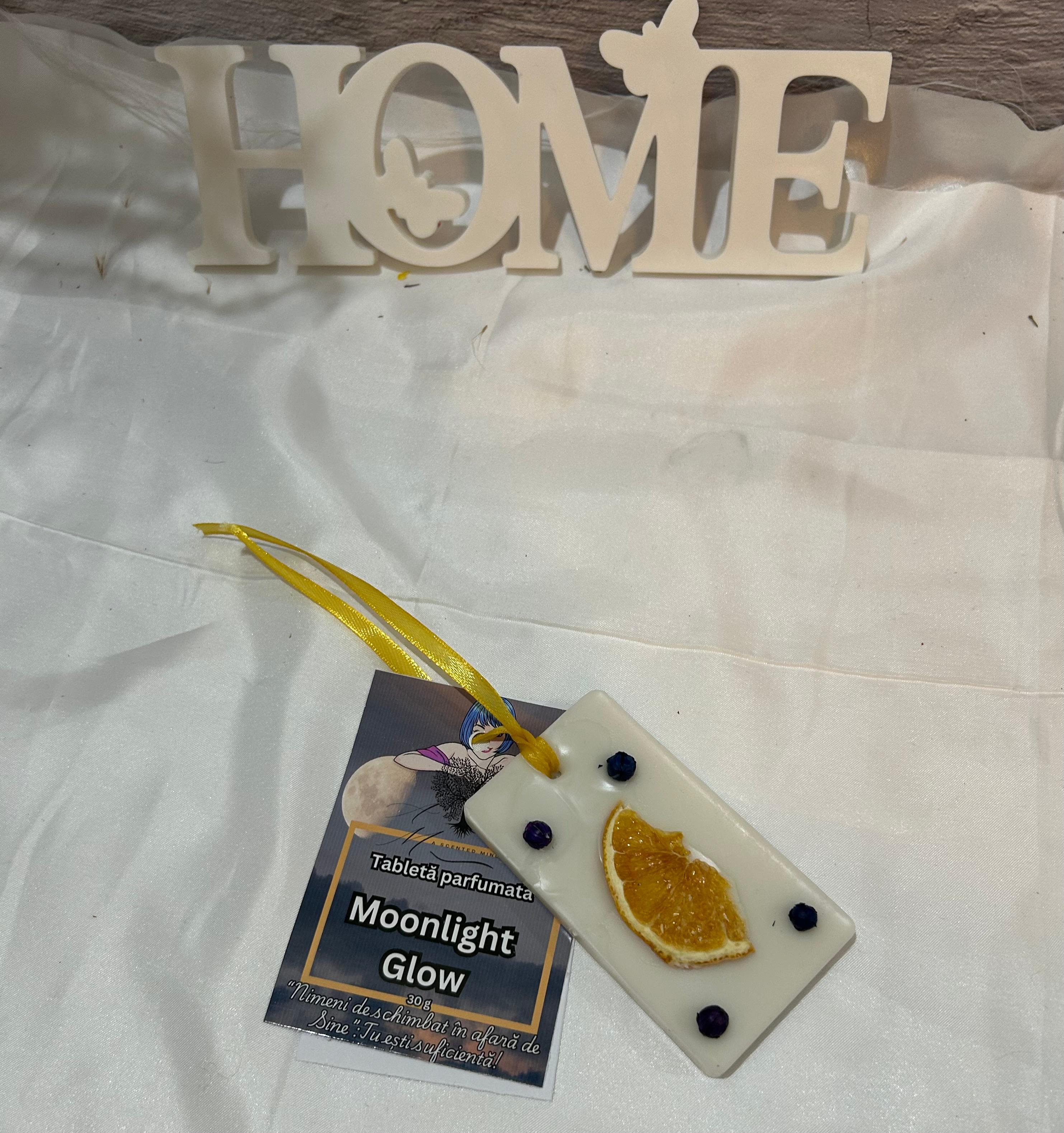 Tabletă parfumată Moonlight Glow - citrice, iasomie, chihlimbar 30 g
