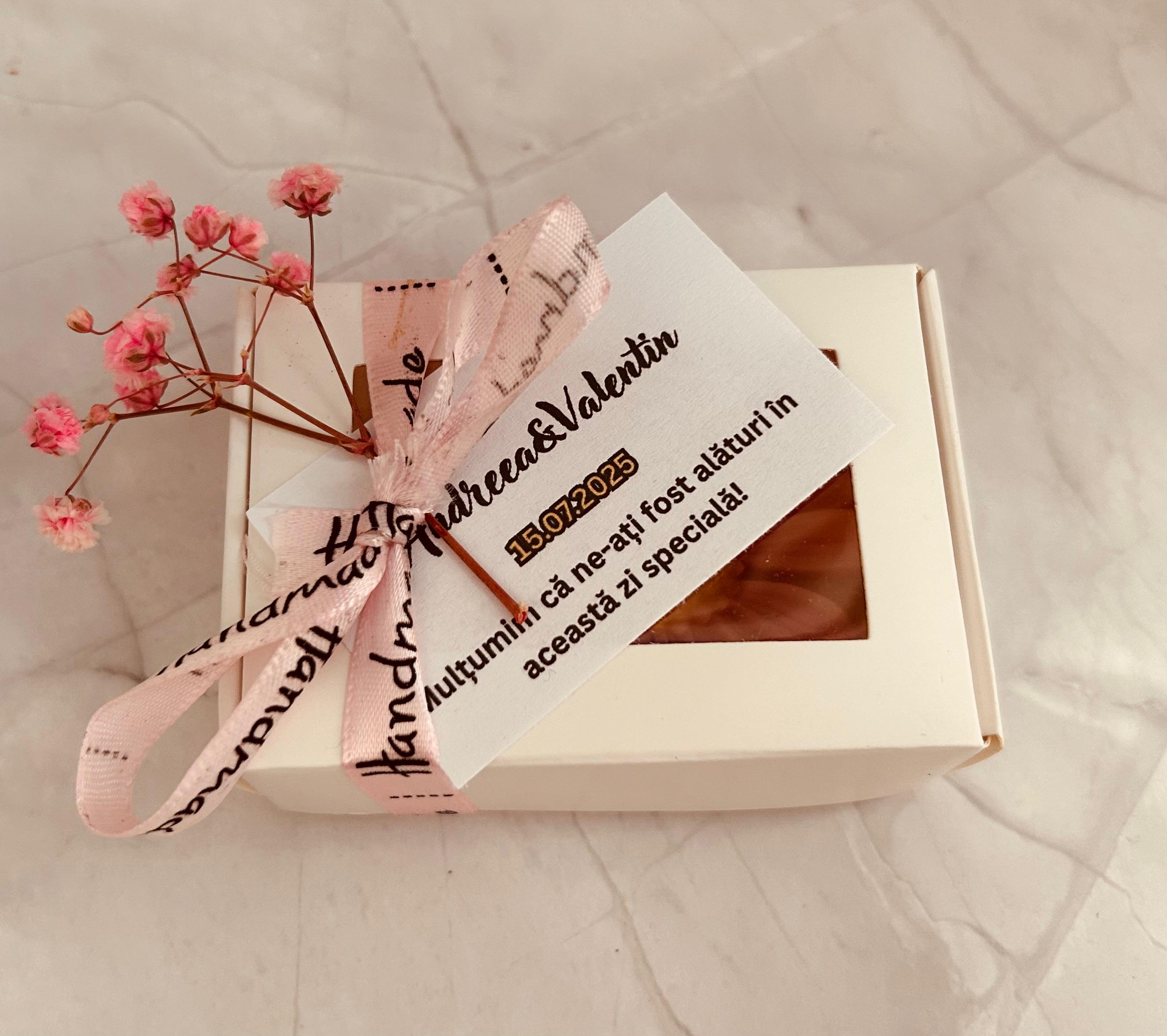 Marturii personalizate margarete din ceara
