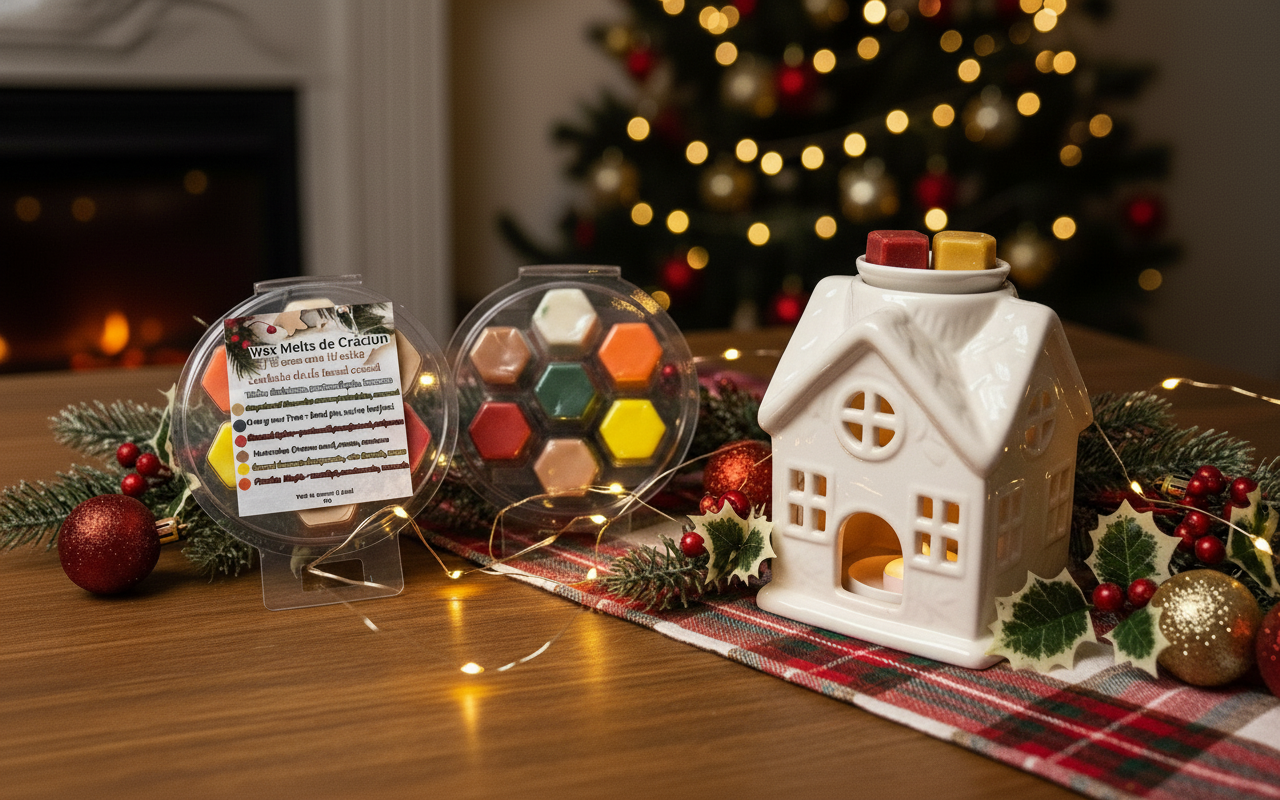 Cutiuța Fermecată a Aromelor - Cele 7 arome ale Craciunului ( set de testere) Clamshell