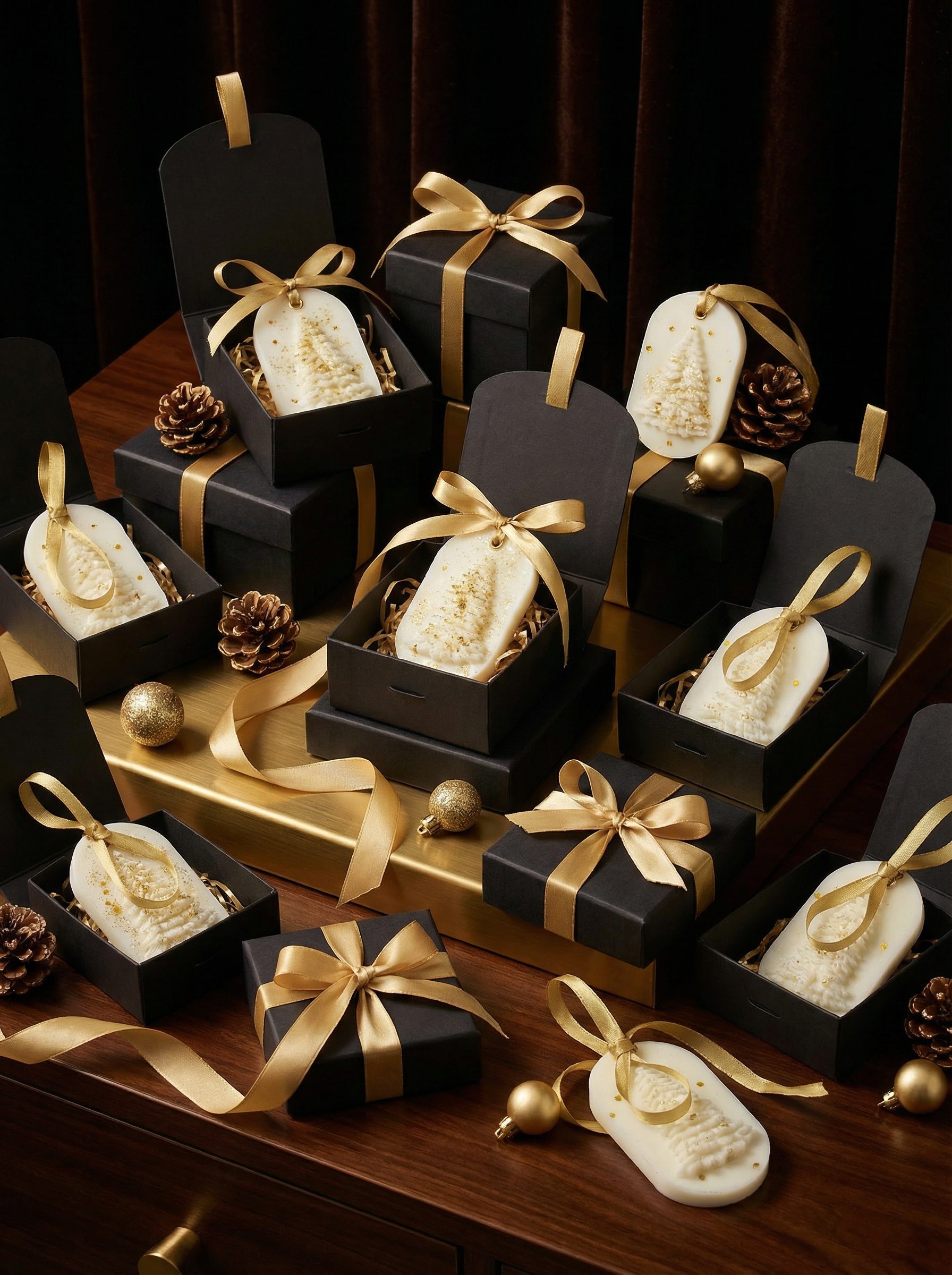 Tabletă parfumată Cosy Christmas - portocală, scorțișoară,vanilie 40 g