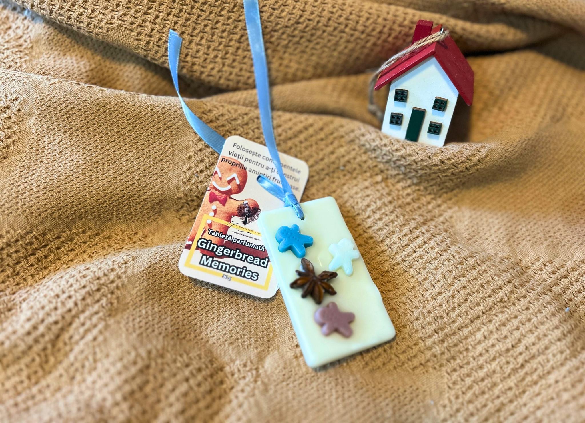 Tabletă parfumată Gingerbread Memories - anason,turta dulce, caramel 30 g