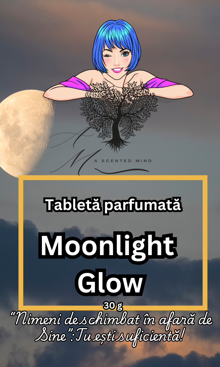 Tabletă parfumată Moonlight Glow - citrice, iasomie, chihlimbar 30 g