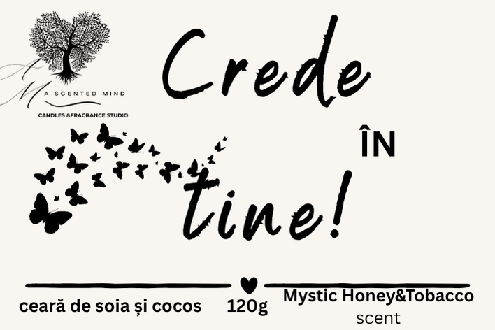 Lumânare pentru suflet-Crede în tine -120 g 