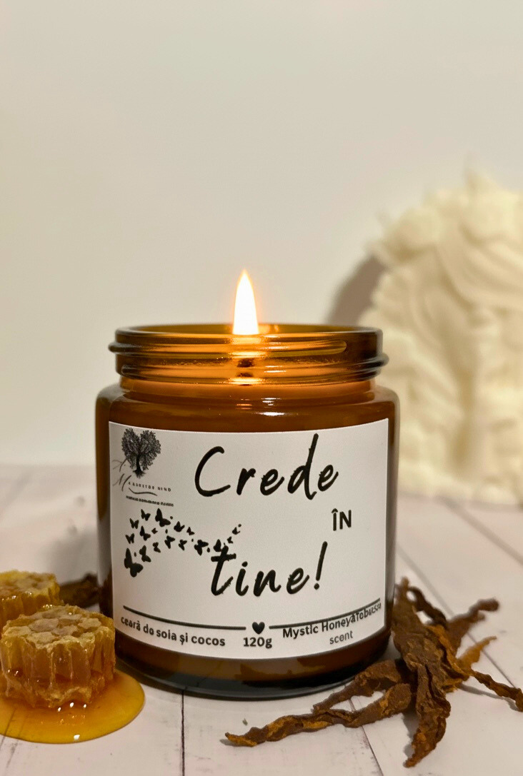Lumânare pentru suflet-Crede în tine -120 g 