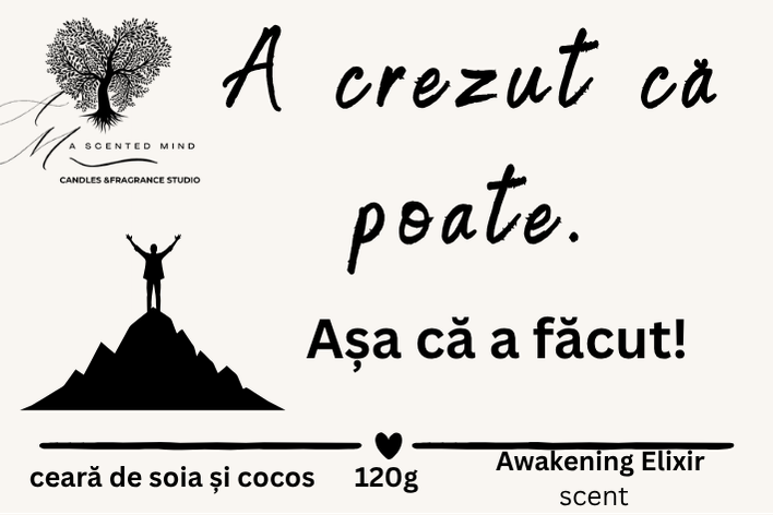 Lumânare pentru suflet-A crezut că poate.Așa că a făcut!-120 g 