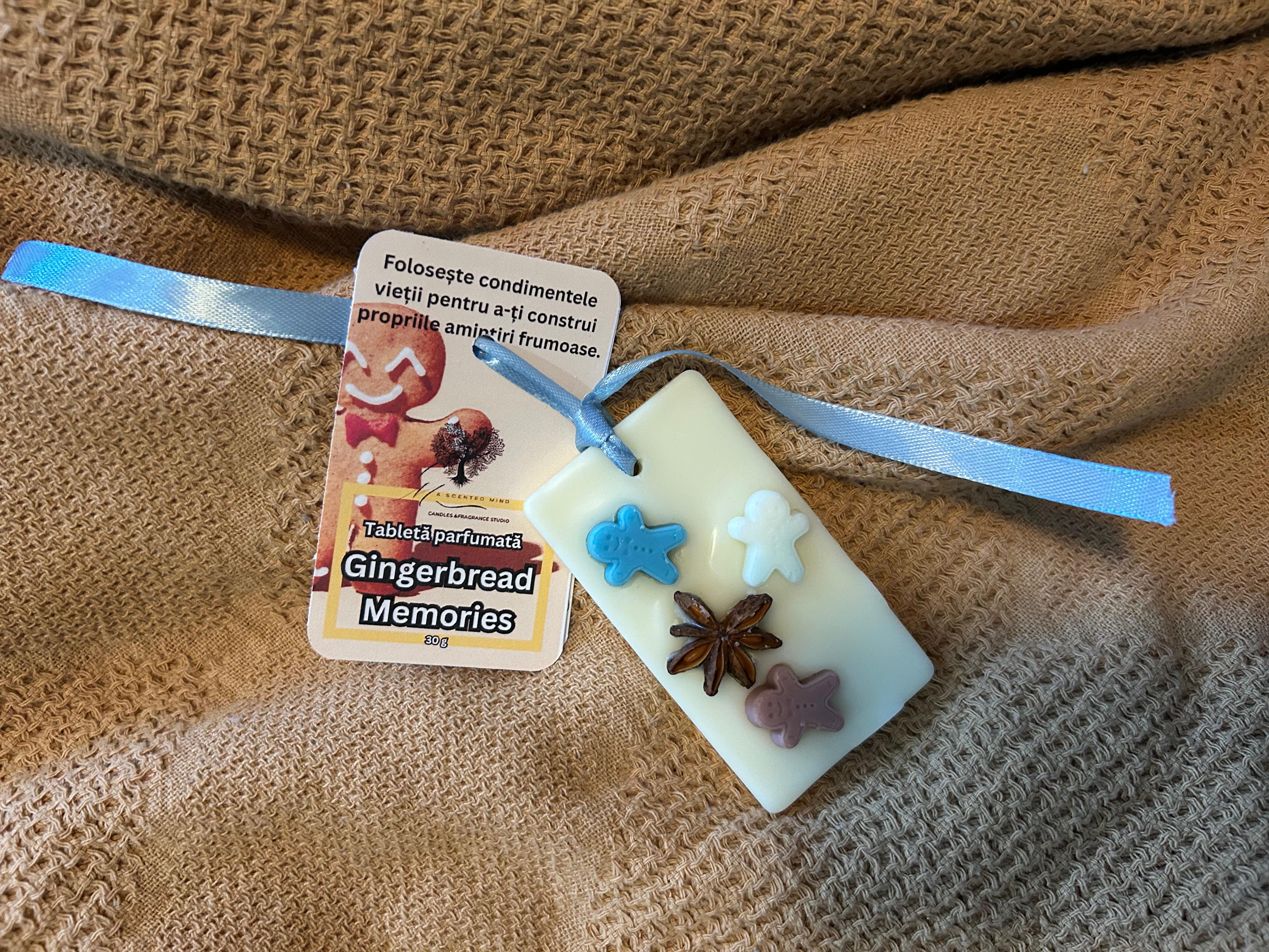 Tabletă parfumată Gingerbread Memories - anason,turta dulce, caramel 30 g