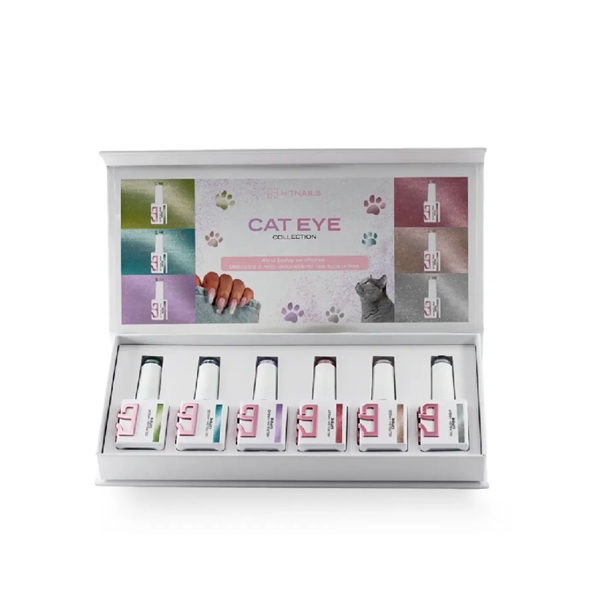 Gel Polish Cat Eye - 6 Cores