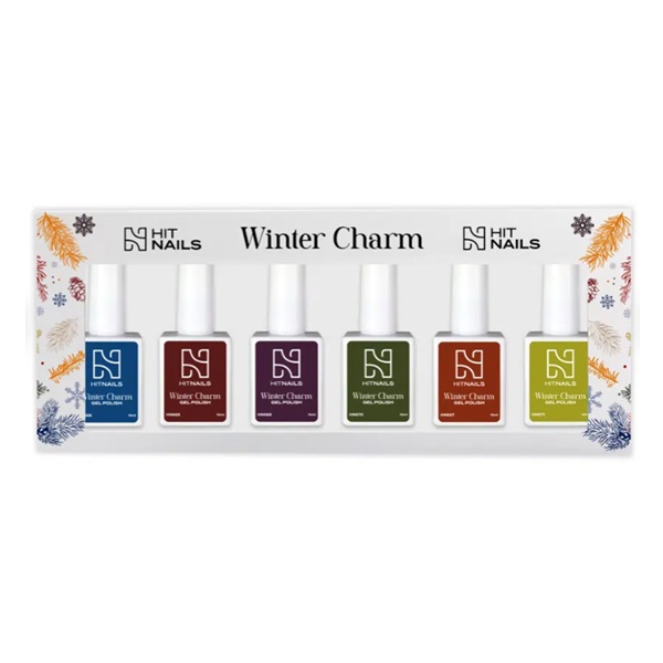 Gel Polish Winter Charm II - 6 cores