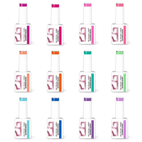 Gel Polish Summer Crush - 12 Cores