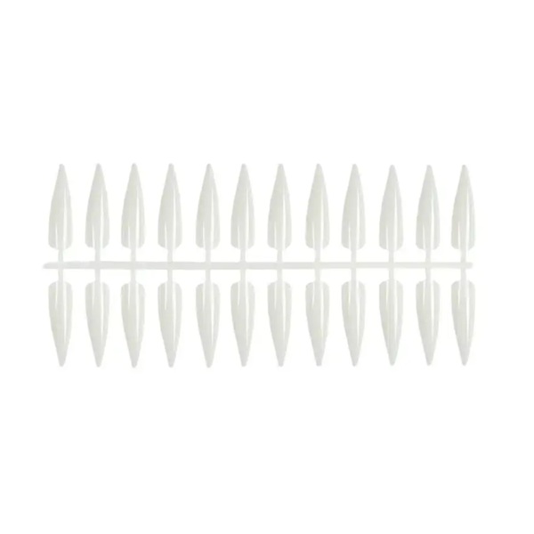 Tips para Nail Art "stiletto" natural em barra 120un.