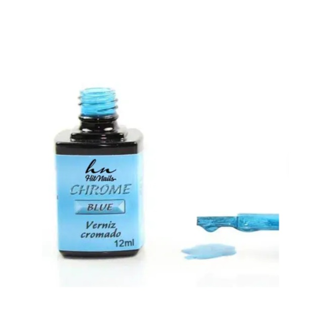 Verniz Cromado 12ml Blue