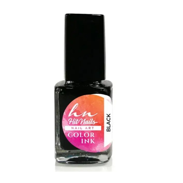 Nail Art Color Ink - Black