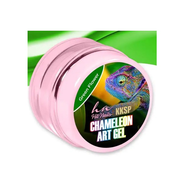 Chameleon Art Gel Green Flower