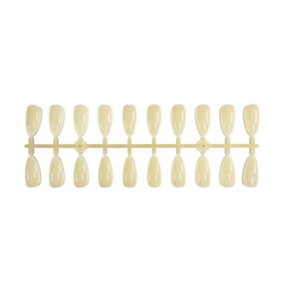 Tips para Nail Art 1 natural em barra 100un.
