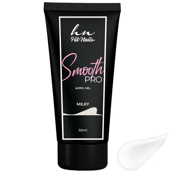 Smooth PRO Acryl Gel - White 50ml