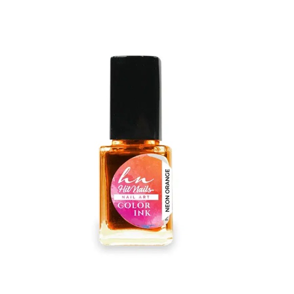 Nail Art Color Ink - Neon Orange