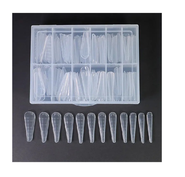 Dual Forms (F1) - Tips For Nail Designer - Russian Almond sh