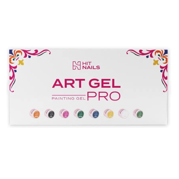 Art Gel Pro - 8 cores