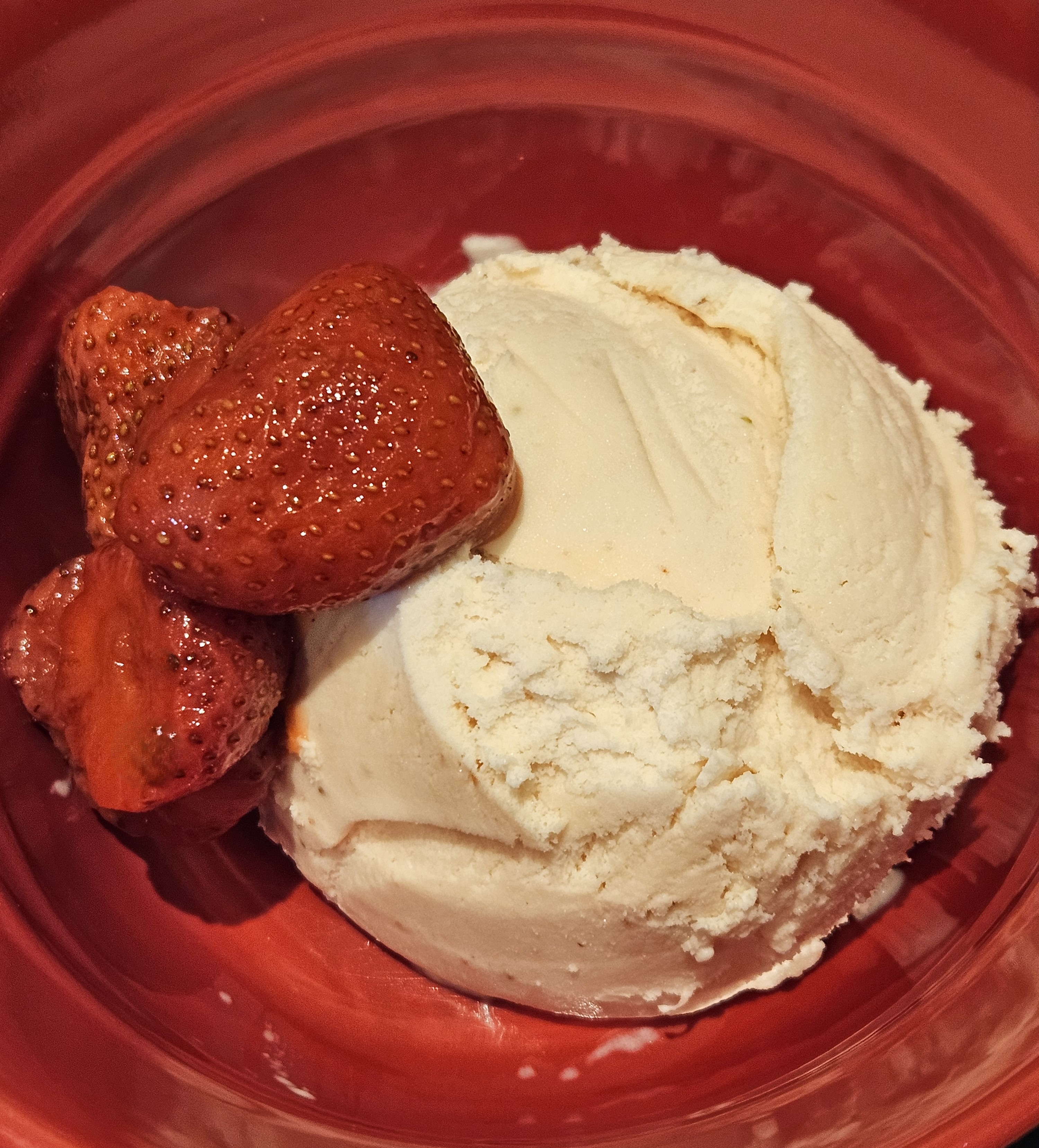 Yuzu Strawberry Ice Cream - ゆずいちごアイスクリーム