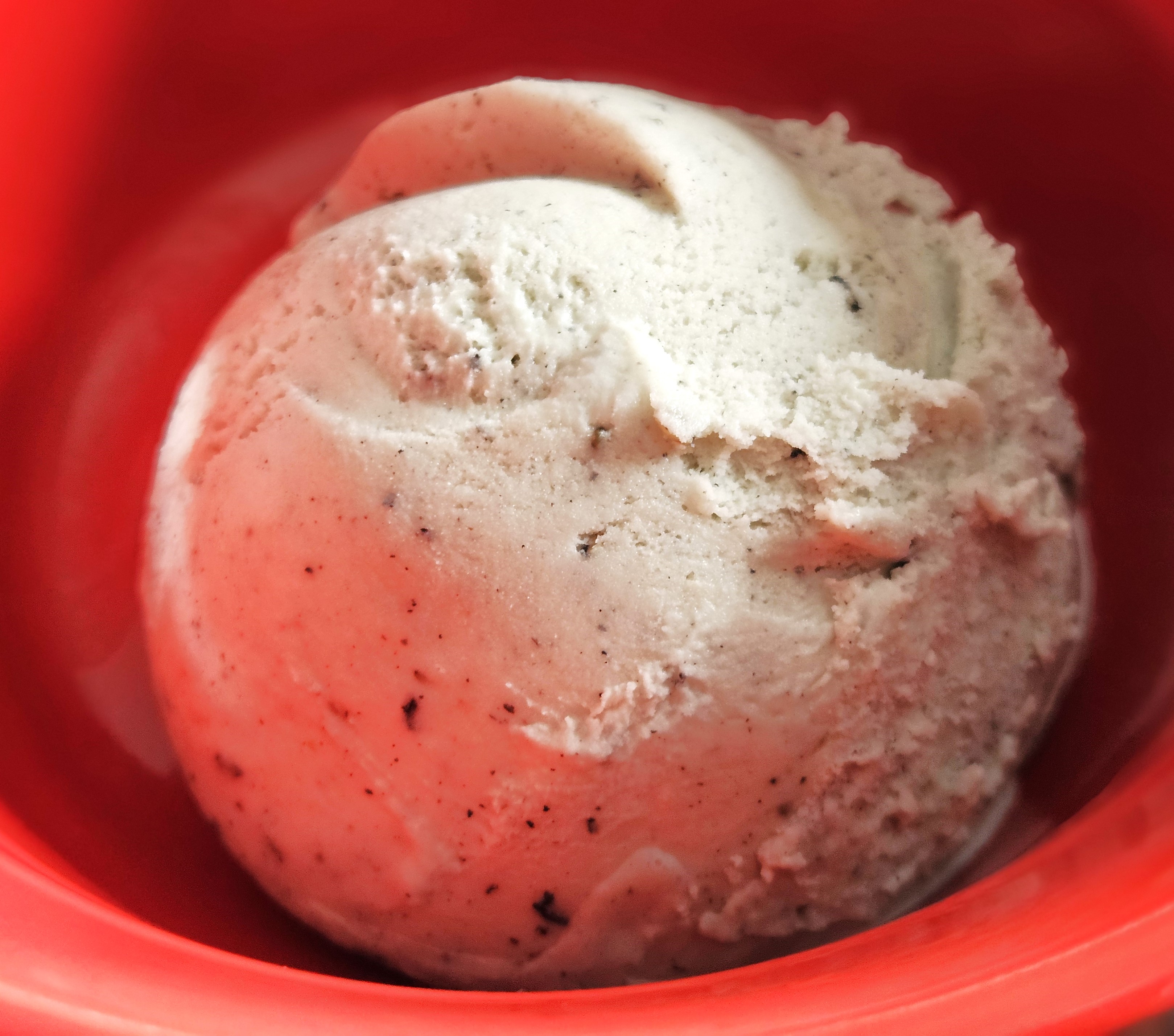 White Chocolate Black Sesame Ice Cream ホワイトチョコレート黒ゴマアイスクリーム