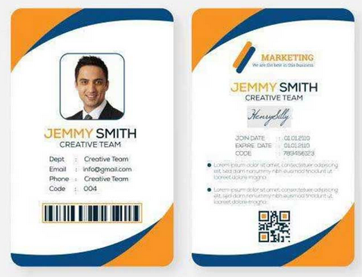 Attendance Punch Cards / RFID Cards / Employee Cards / Staff Cards / Students Attendance Cards