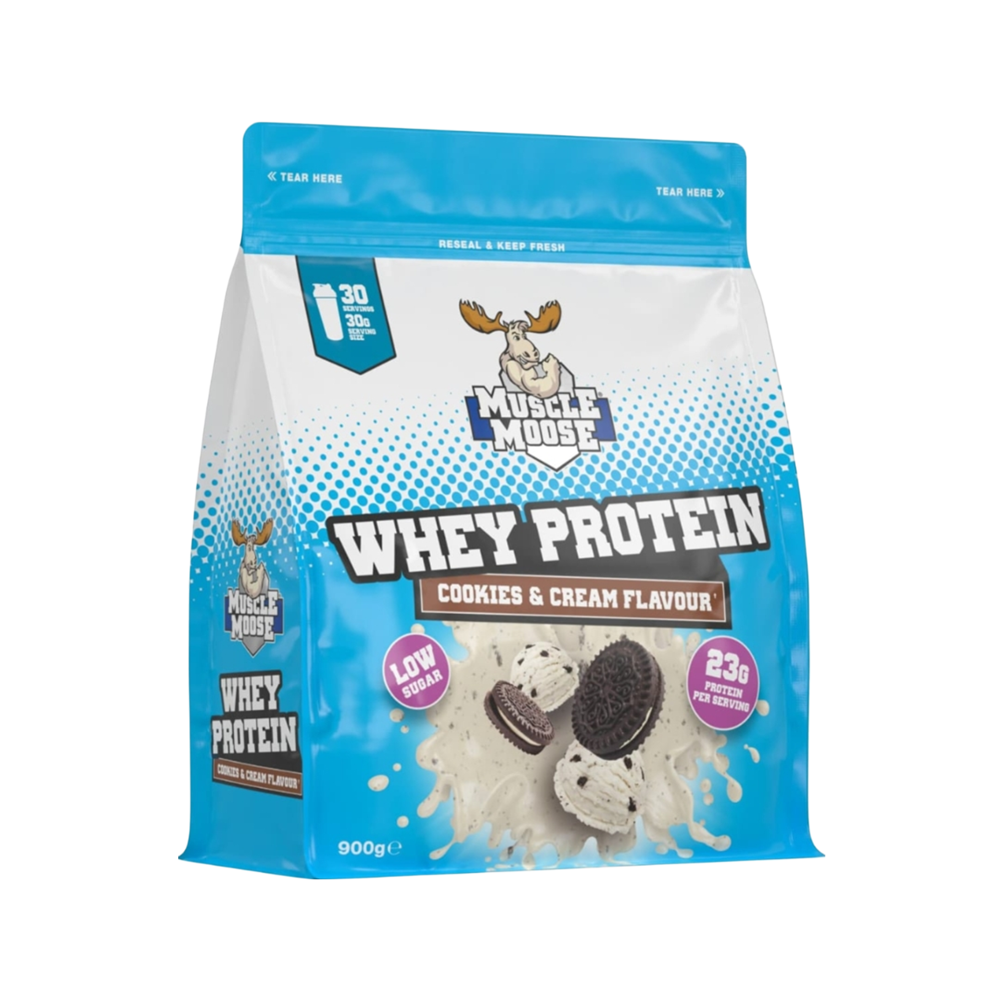 Muscle Moose Whey Protein 900g
