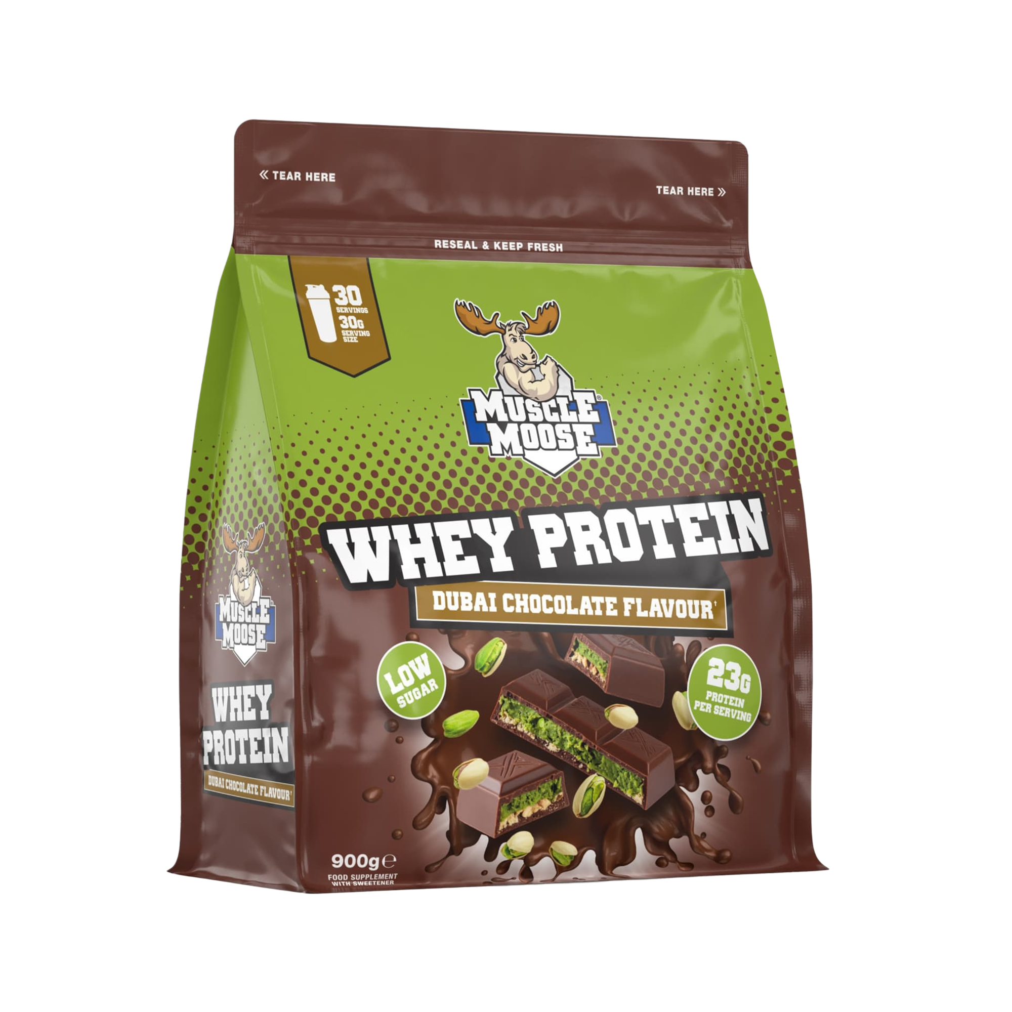Muscle Moose Whey Protein 900g