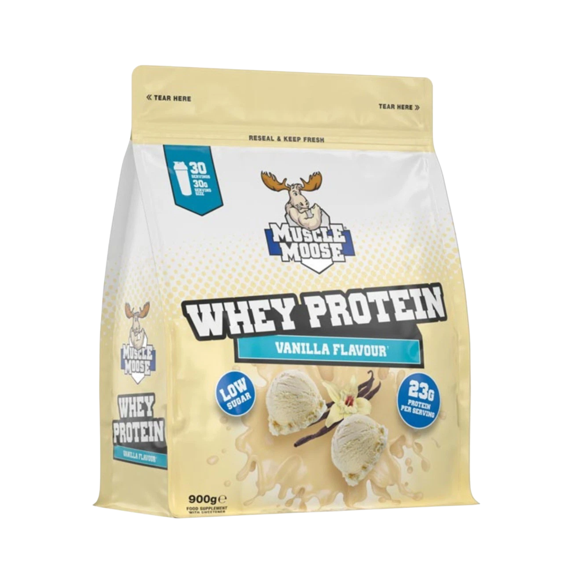 Muscle Moose Whey Protein 900g