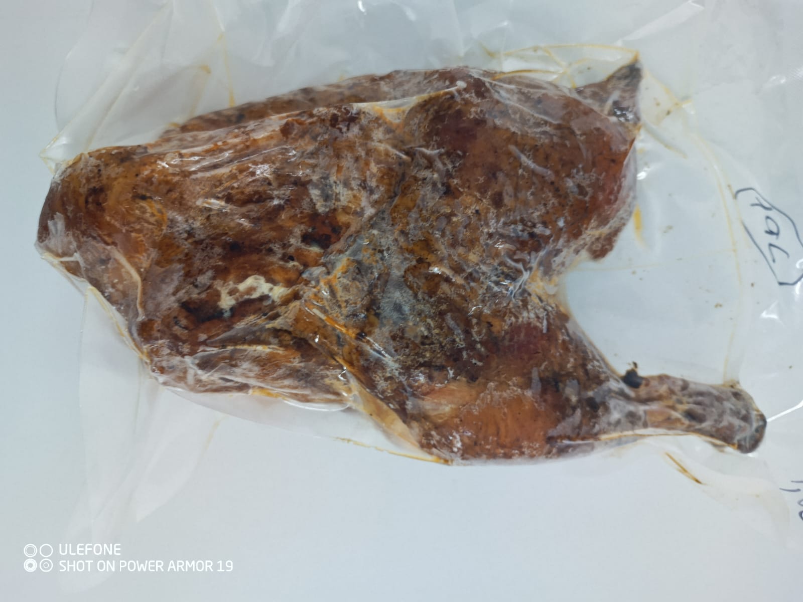 Pollo 1/2 asado a la Leña