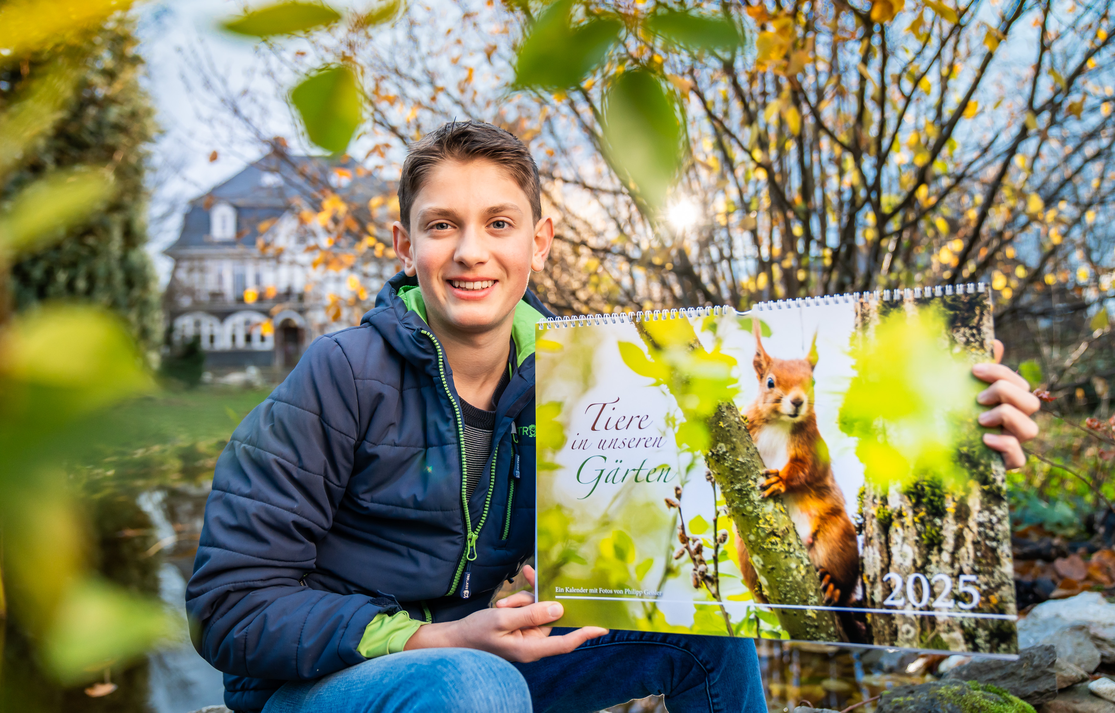 Fotokalender Tiere in unseren Gärten DIN A3